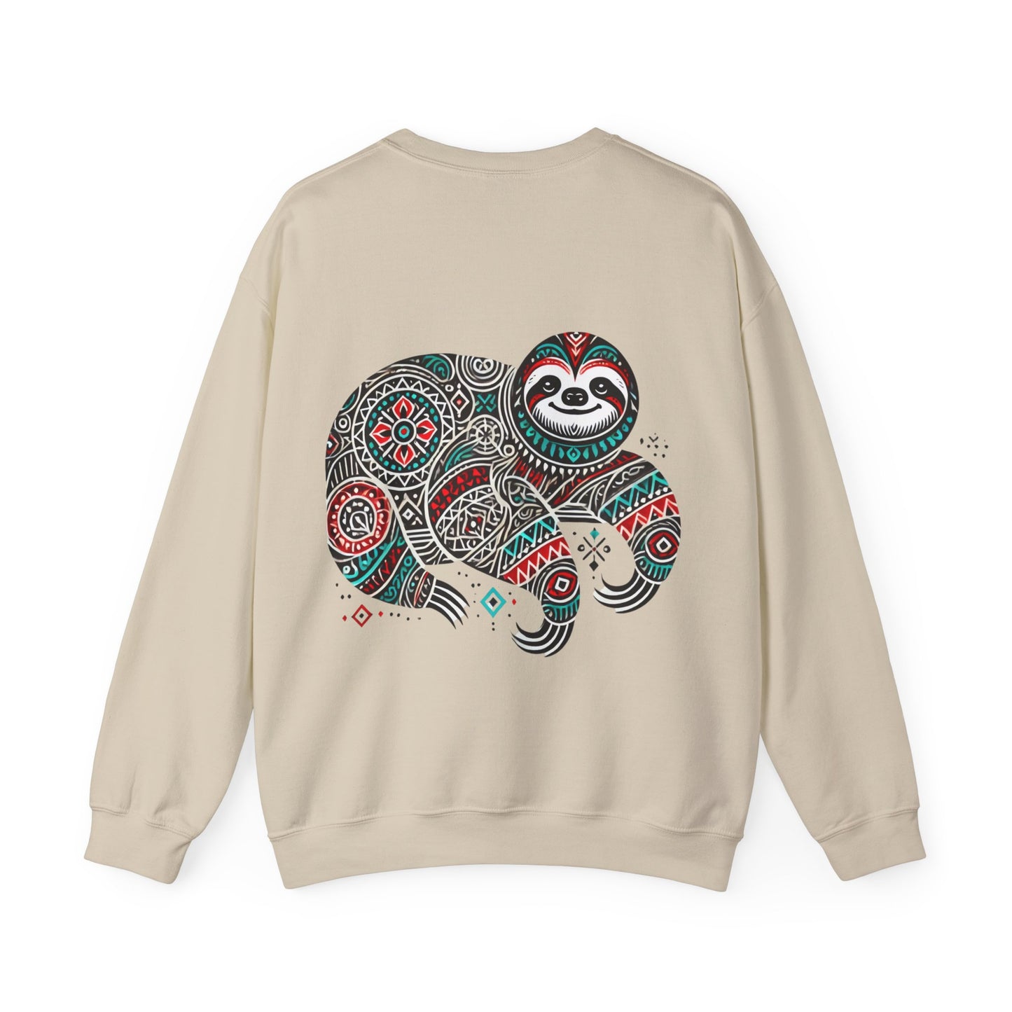 Tribal Sloth Sweatshirt – Sebi’s Abenteuer Edition