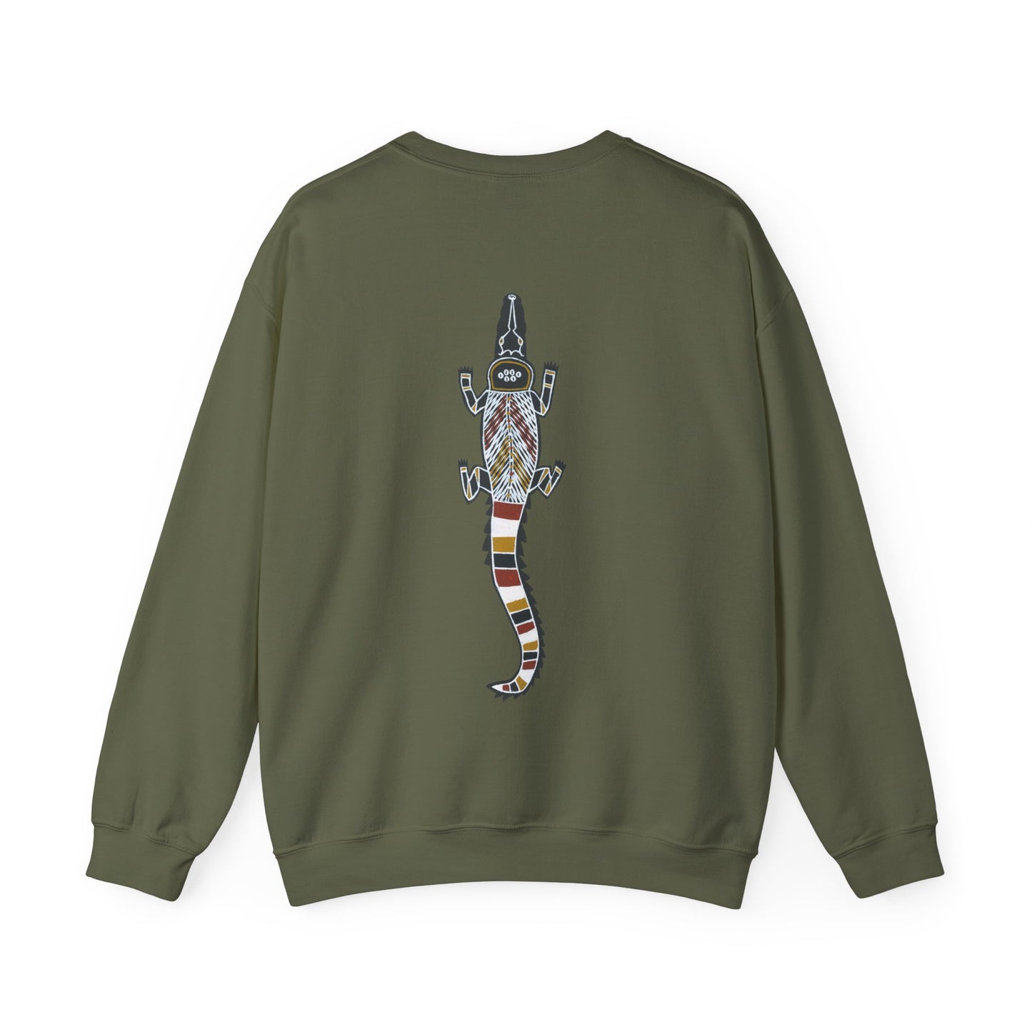 Crocodile Spirit Sweatshirt – Kraftvolles Design der Wildnis