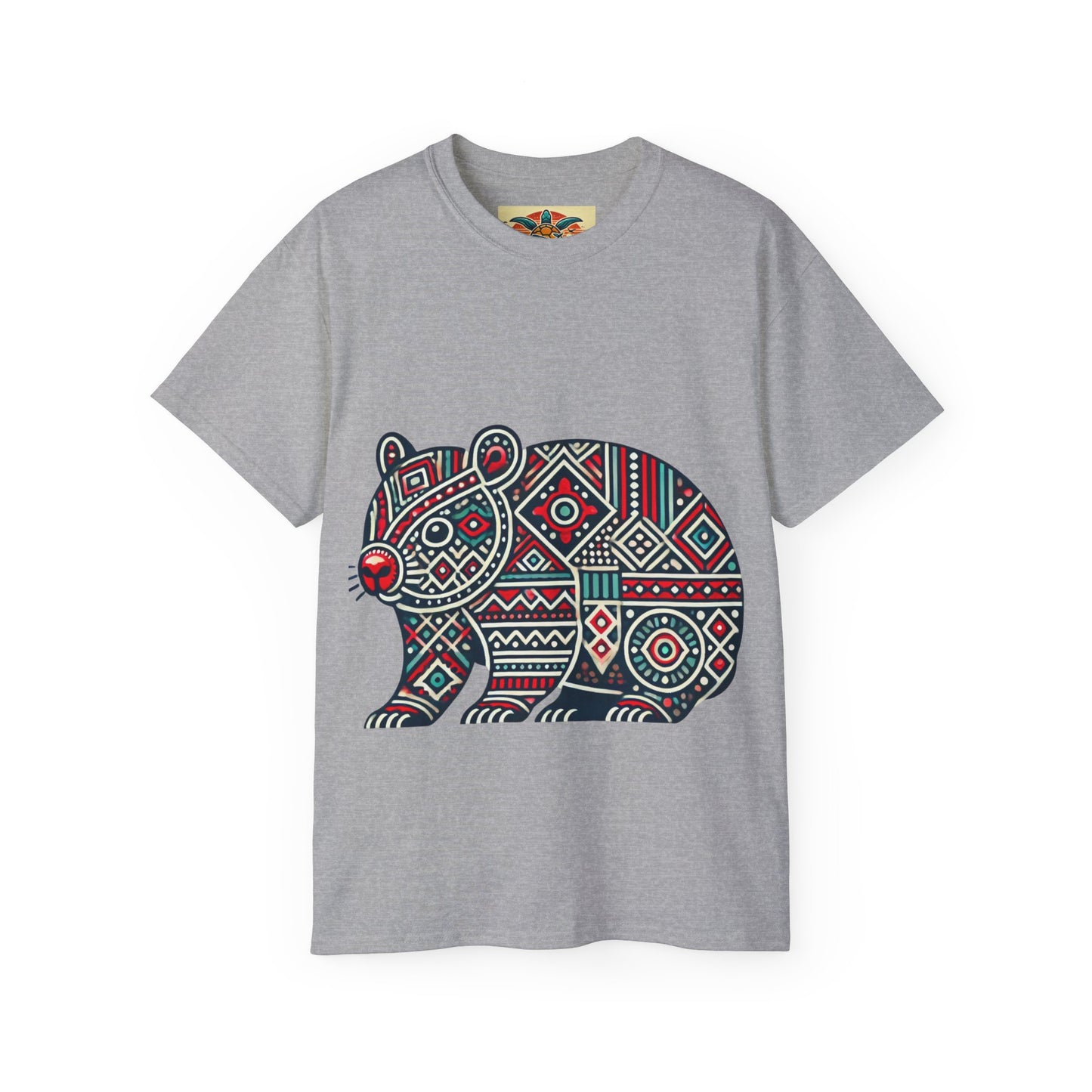 Tribal Wombat T-Shirt – Sebi’s Abenteuer Edition