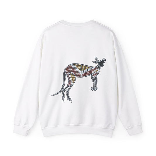 Tribal Kangaroo Sweatshirt – Australiens Symbol der Freiheit