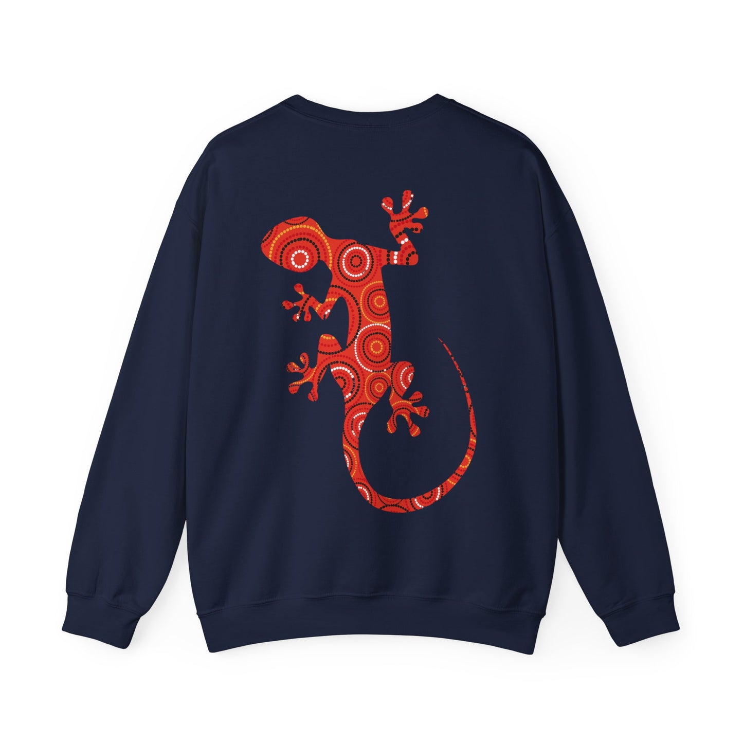 Gecko Tribal Sweatshirt – Energie und Eleganz