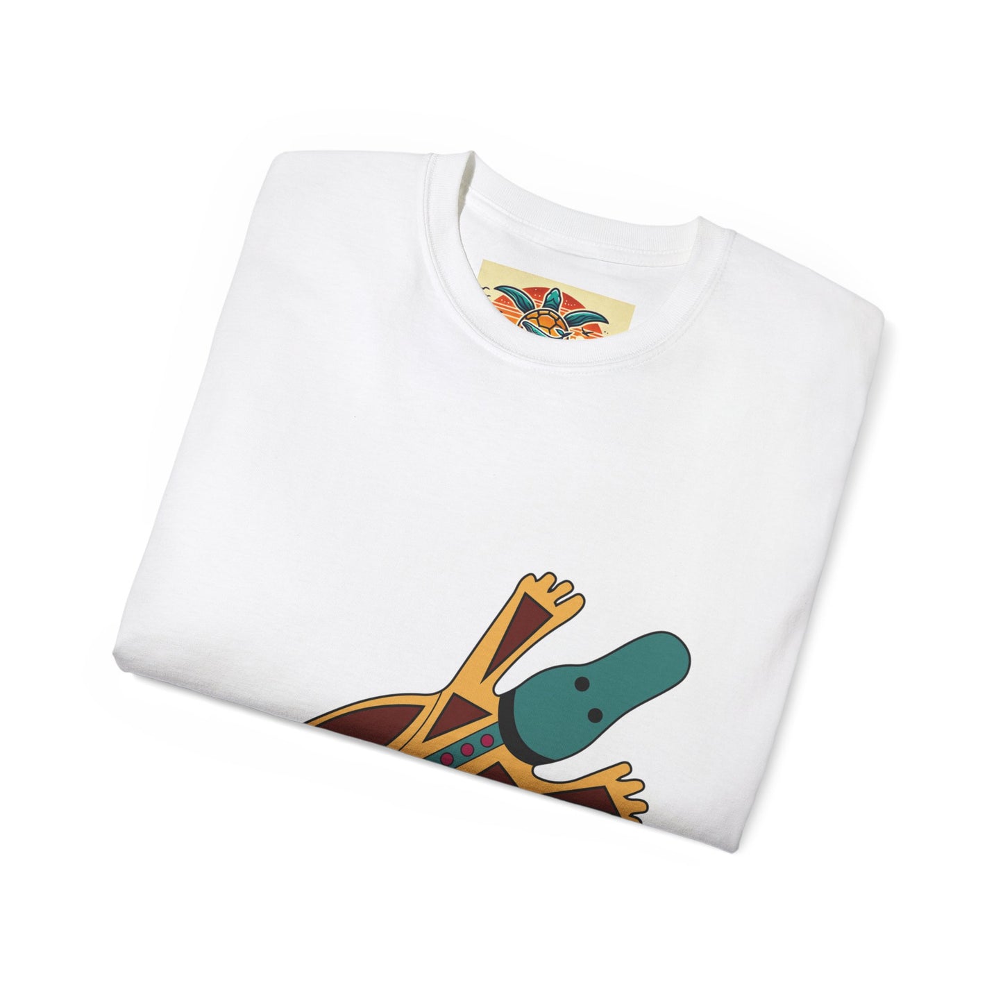 Tribal Platypus T-Shirt – Sebi’s Abenteuer Edition