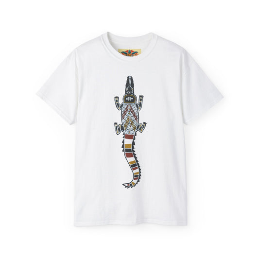 Tribal Crocodile T-Shirt – Sebi’s Abenteuer Edition