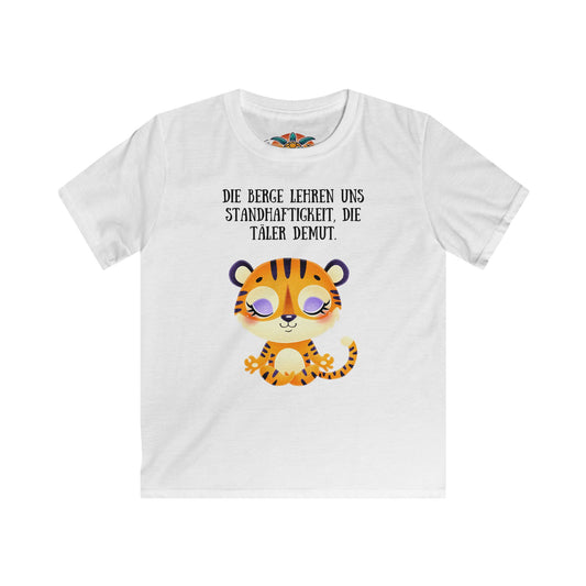 Standhaftes Tiger-Shirt für Kinder – Inspiration aus der Natur