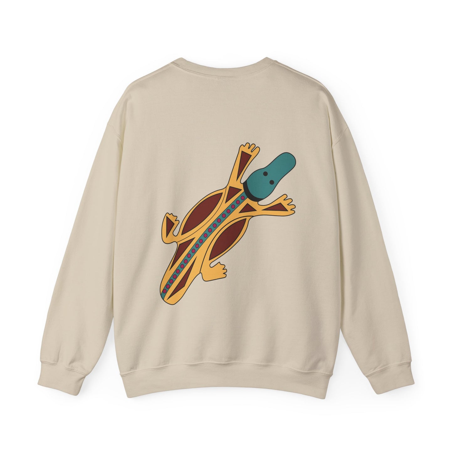 Platypus Dreaming Sweatshirt – Einzigartige Outback-Kunst