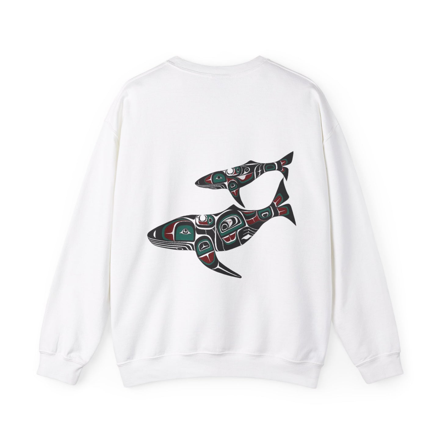 Tribal Whale Sweatshirt – Sebi’s Abenteuer Edition