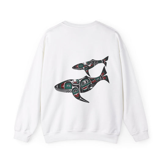 Tribal Whale Sweatshirt – Sebi’s Abenteuer Edition