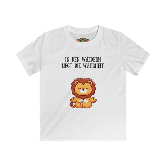 Löwenherz der Wahrheit – Meditations T-Shirt für Kinder