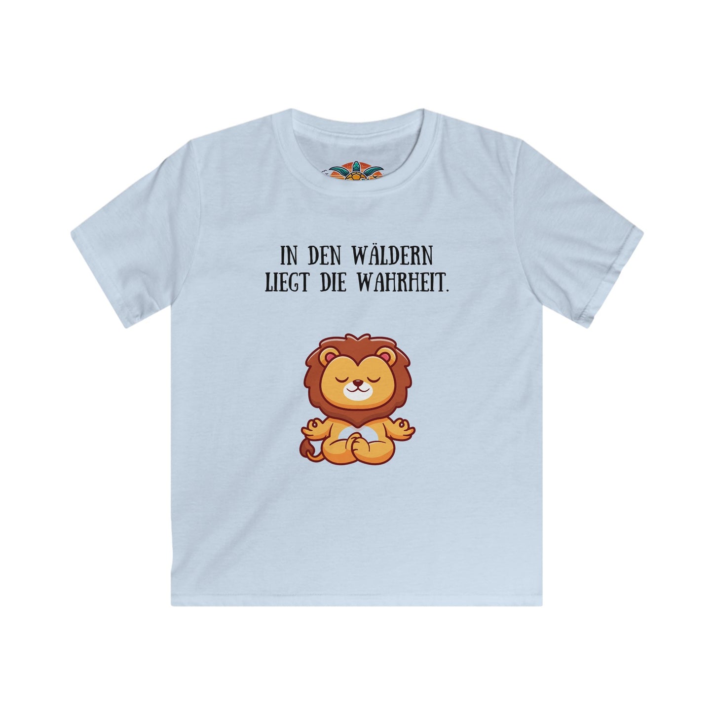 Löwenherz der Wahrheit – Meditations T-Shirt für Kinder