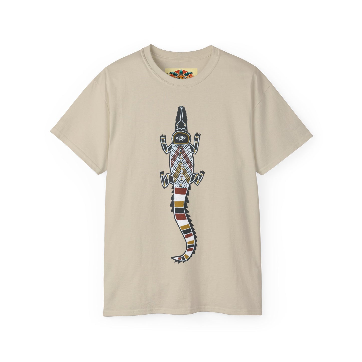 Tribal Crocodile T-Shirt – Sebi’s Abenteuer Edition