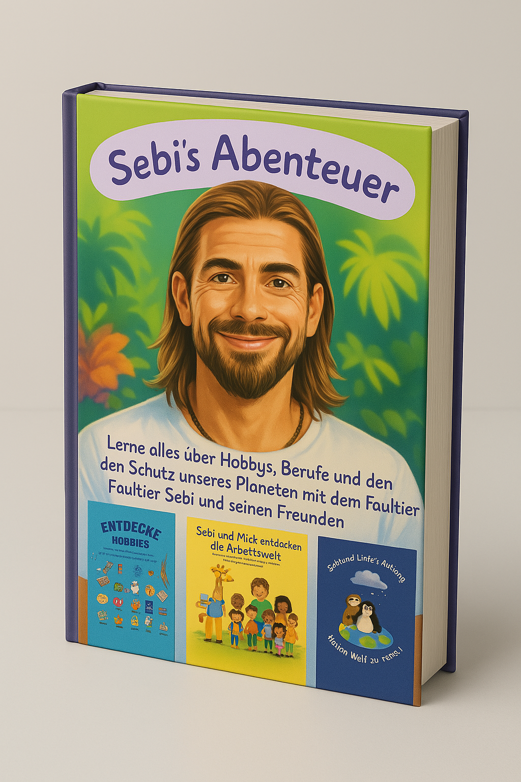 Sebi’s Abenteuer Teil 2: Lerne alles über Hobbys, Berufe und den Schutz unseres Planeten