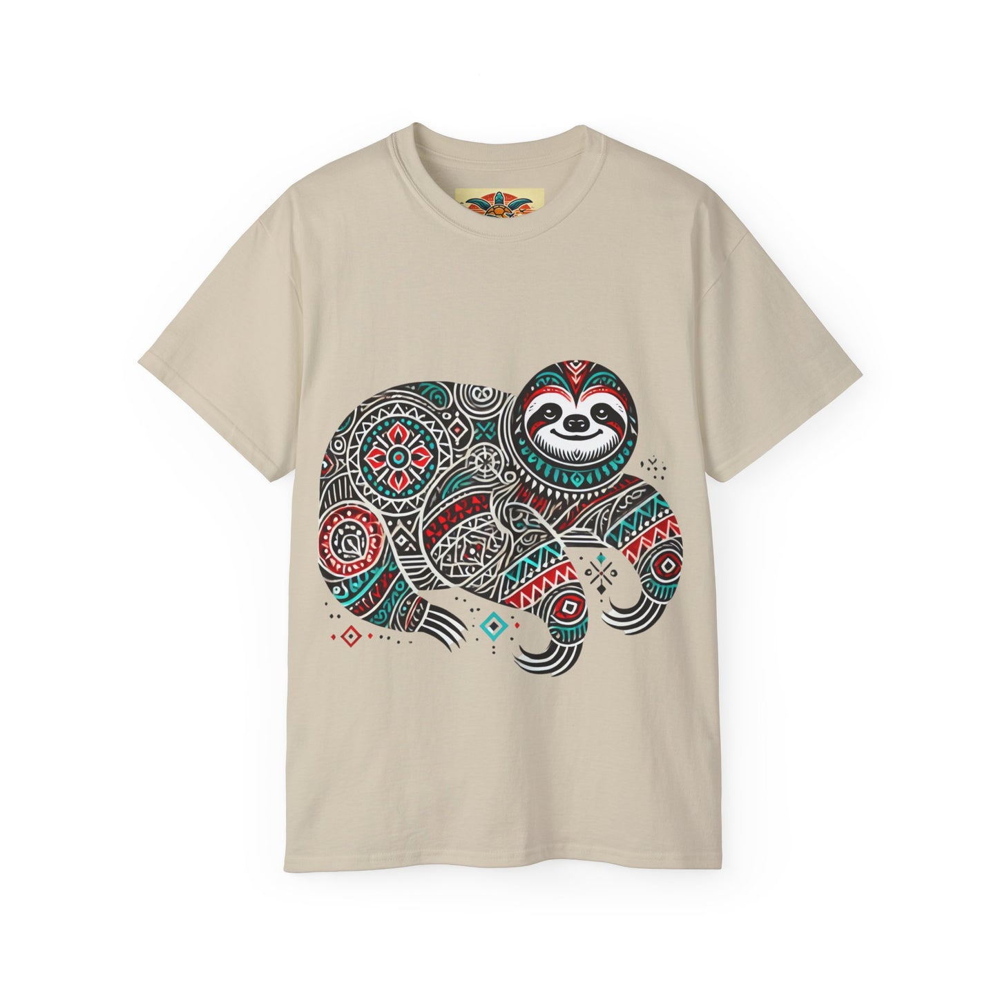 Tribal Sloth T-Shirt – Sebi’s Abenteuer Edition