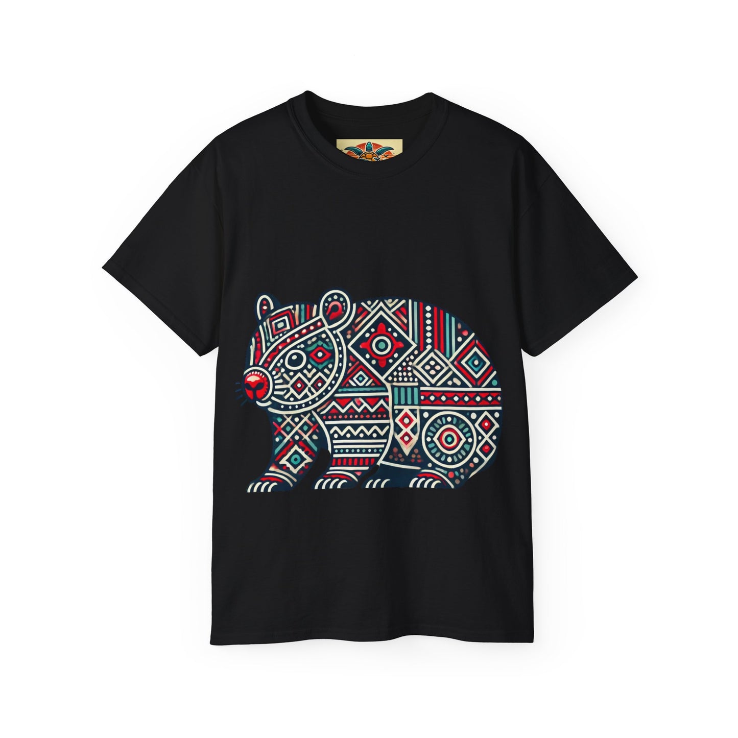 Tribal Wombat T-Shirt – Sebi’s Abenteuer Edition