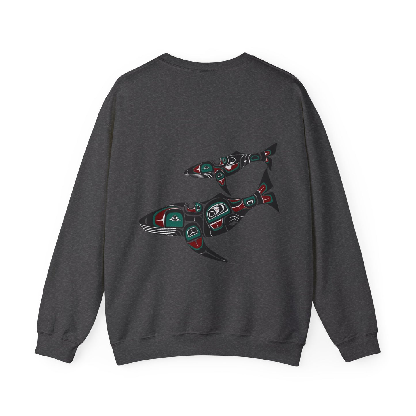 Tribal Whale Sweatshirt – Sebi’s Abenteuer Edition