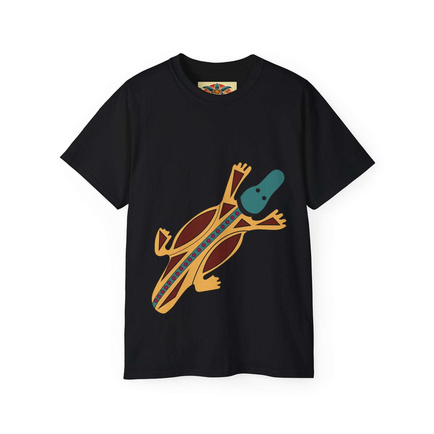 Tribal Platypus T-Shirt – Sebi’s Abenteuer Edition