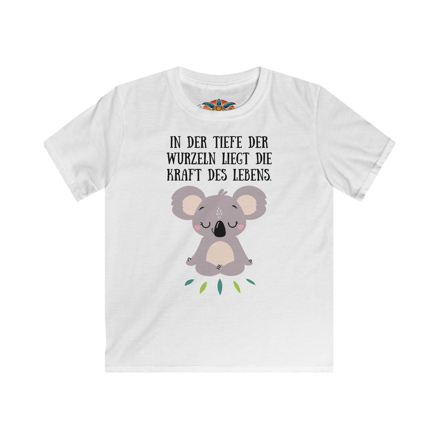 Meditierender Koala T-Shirt für Kinder
