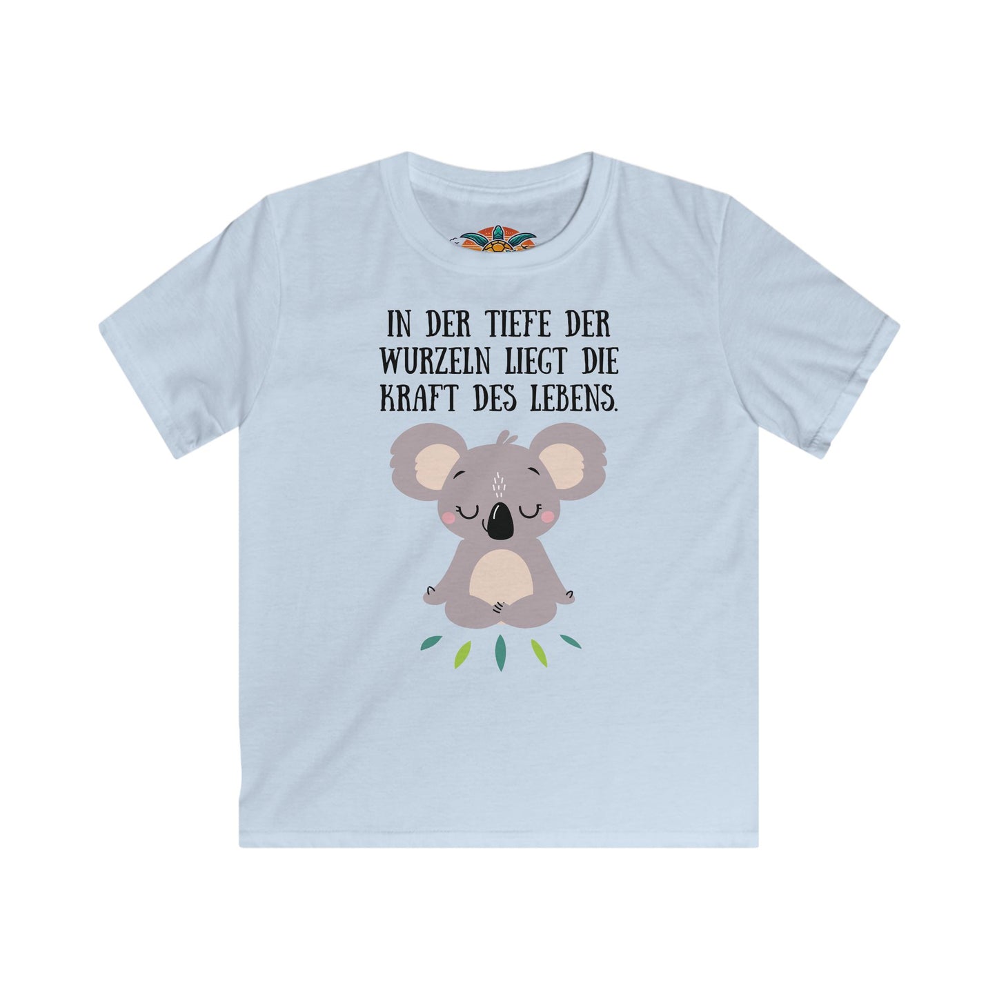 Meditierender Koala T-Shirt für Kinder