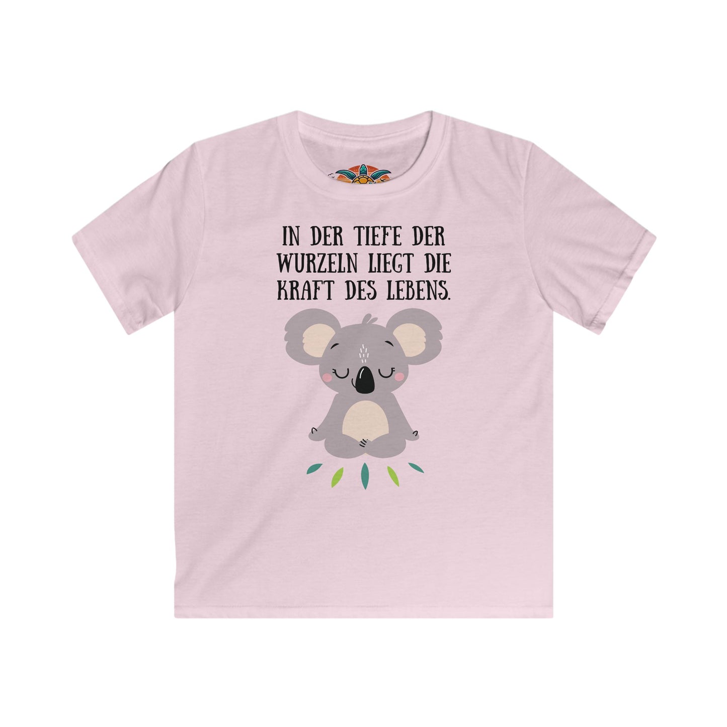 Meditierender Koala T-Shirt für Kinder