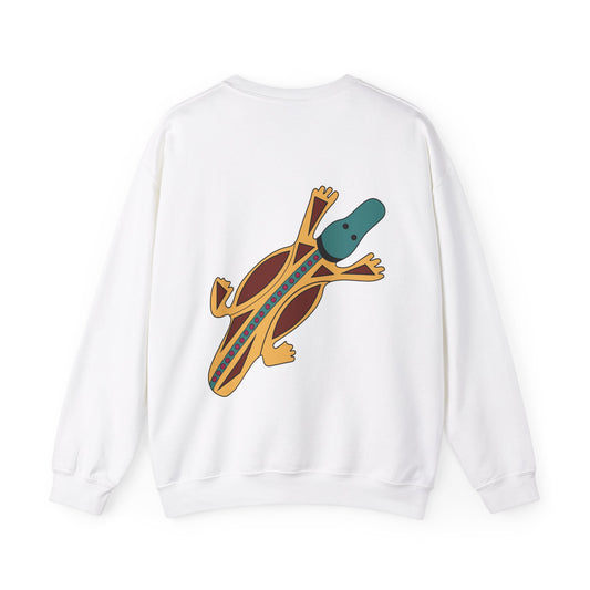 Platypus Dreaming Sweatshirt – Einzigartige Outback-Kunst