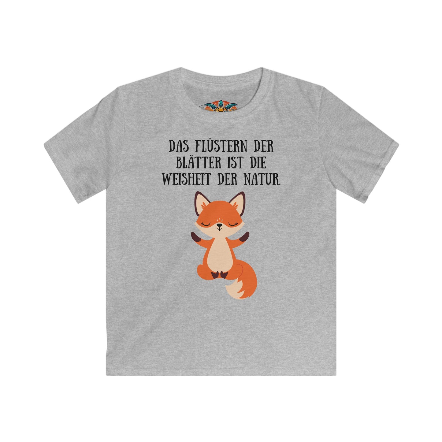 Waldfrieden T-Shirt für Kinder – Die Weisheit des Fuchses