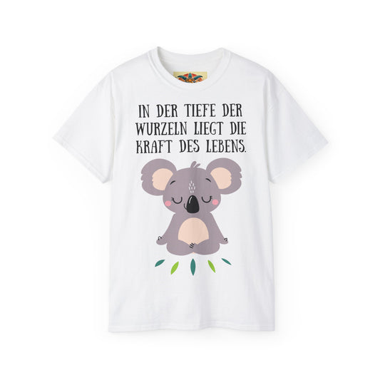 Koala-Ruhe – Kraft der Wurzeln T-Shirt