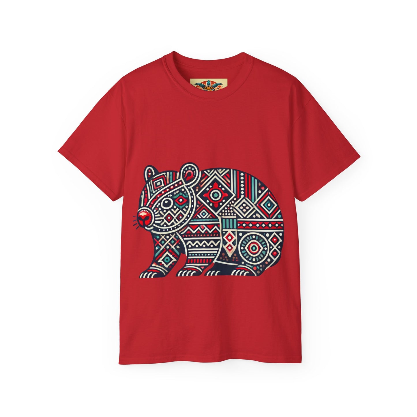 Tribal Wombat T-Shirt – Sebi’s Abenteuer Edition