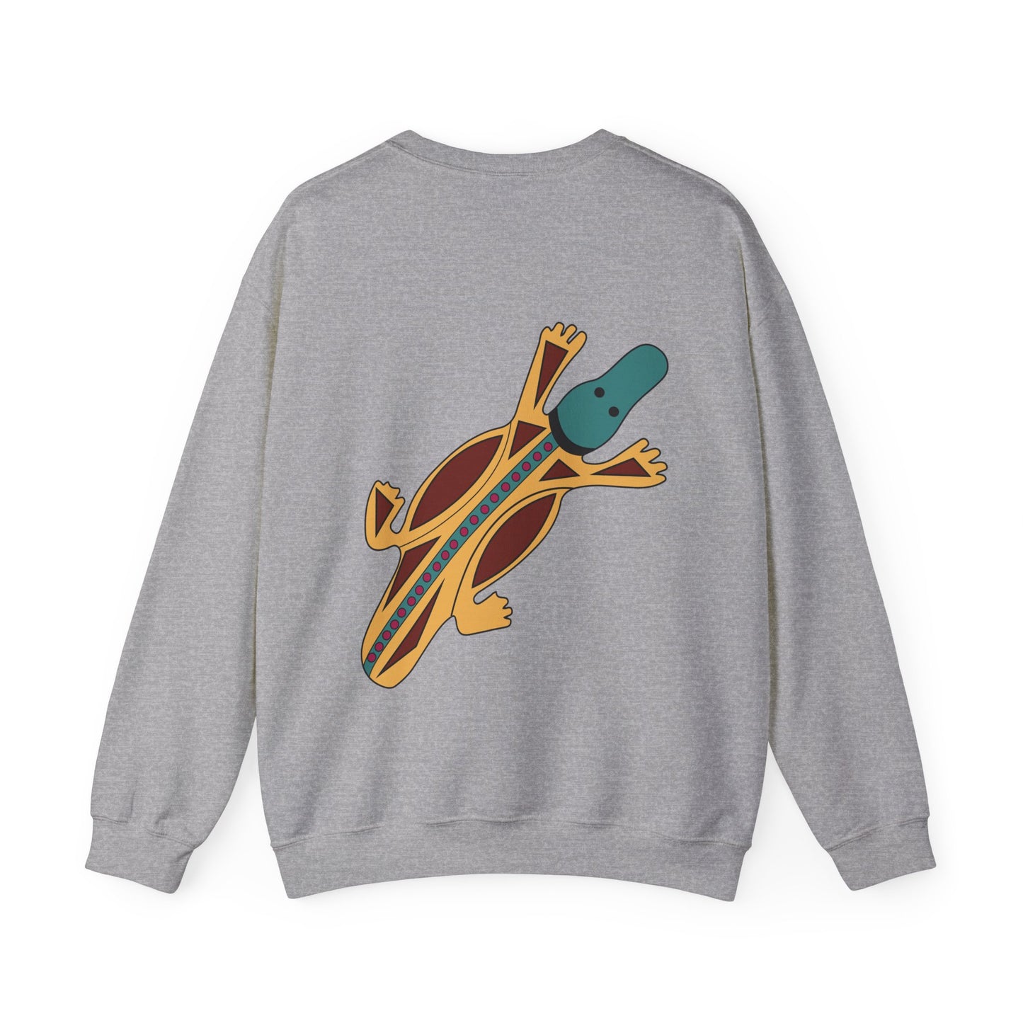 Platypus Dreaming Sweatshirt – Einzigartige Outback-Kunst