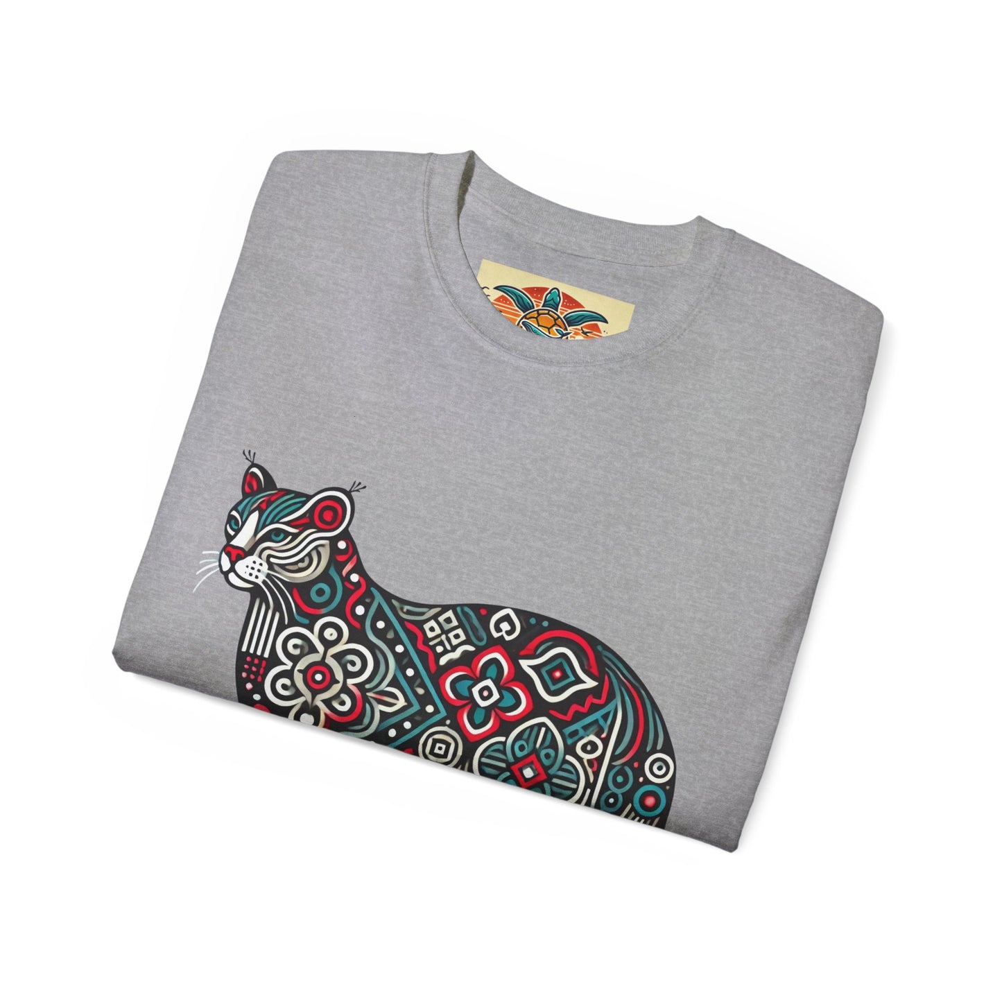 Tribal Cat T-Shirt – Sebi’s Abenteuer Edition