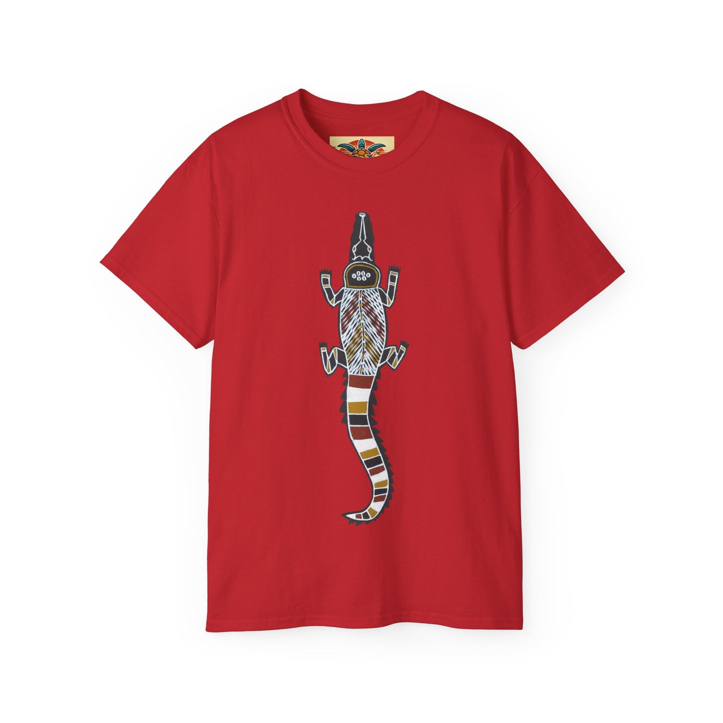 Tribal Crocodile T-Shirt – Sebi’s Abenteuer Edition