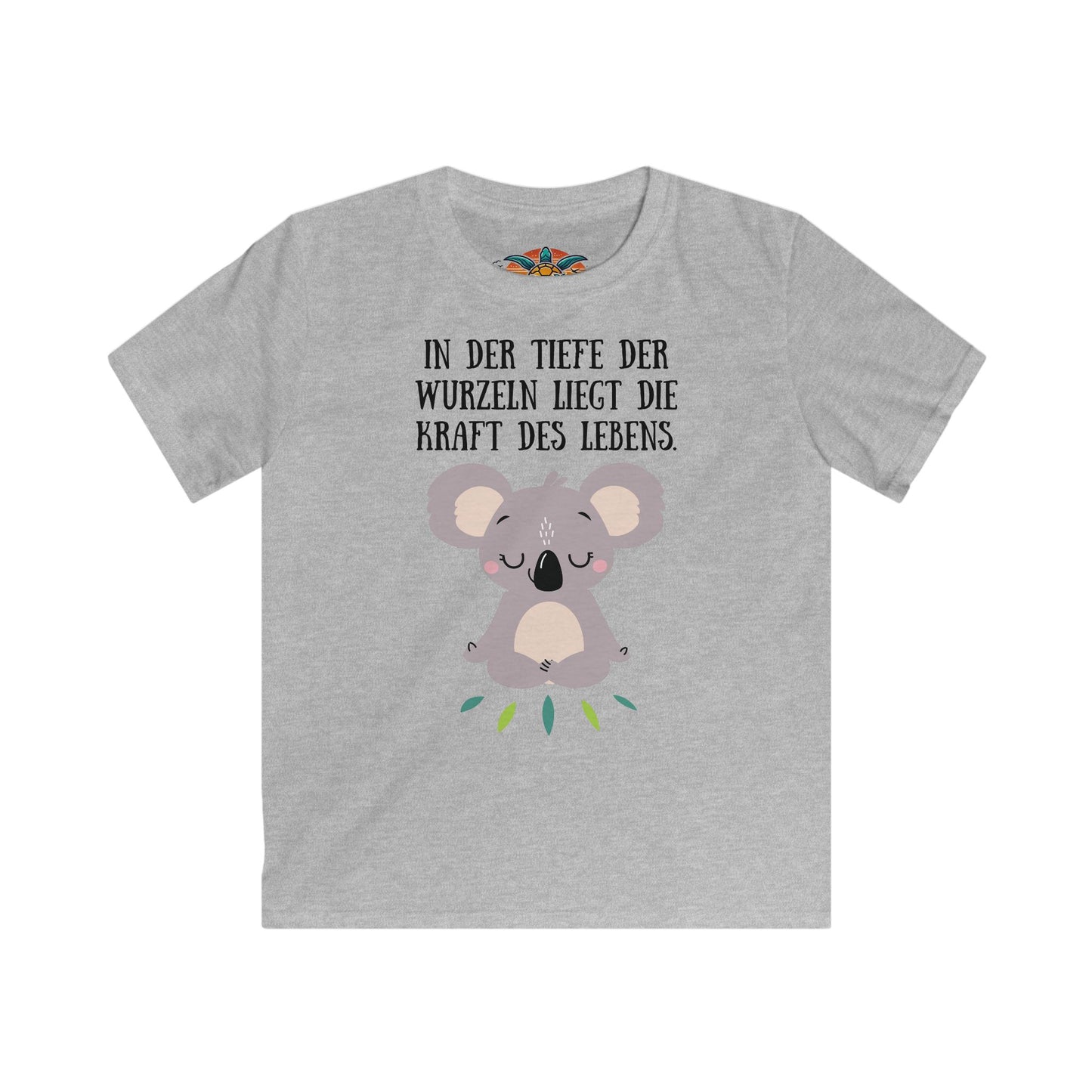 Meditierender Koala T-Shirt für Kinder