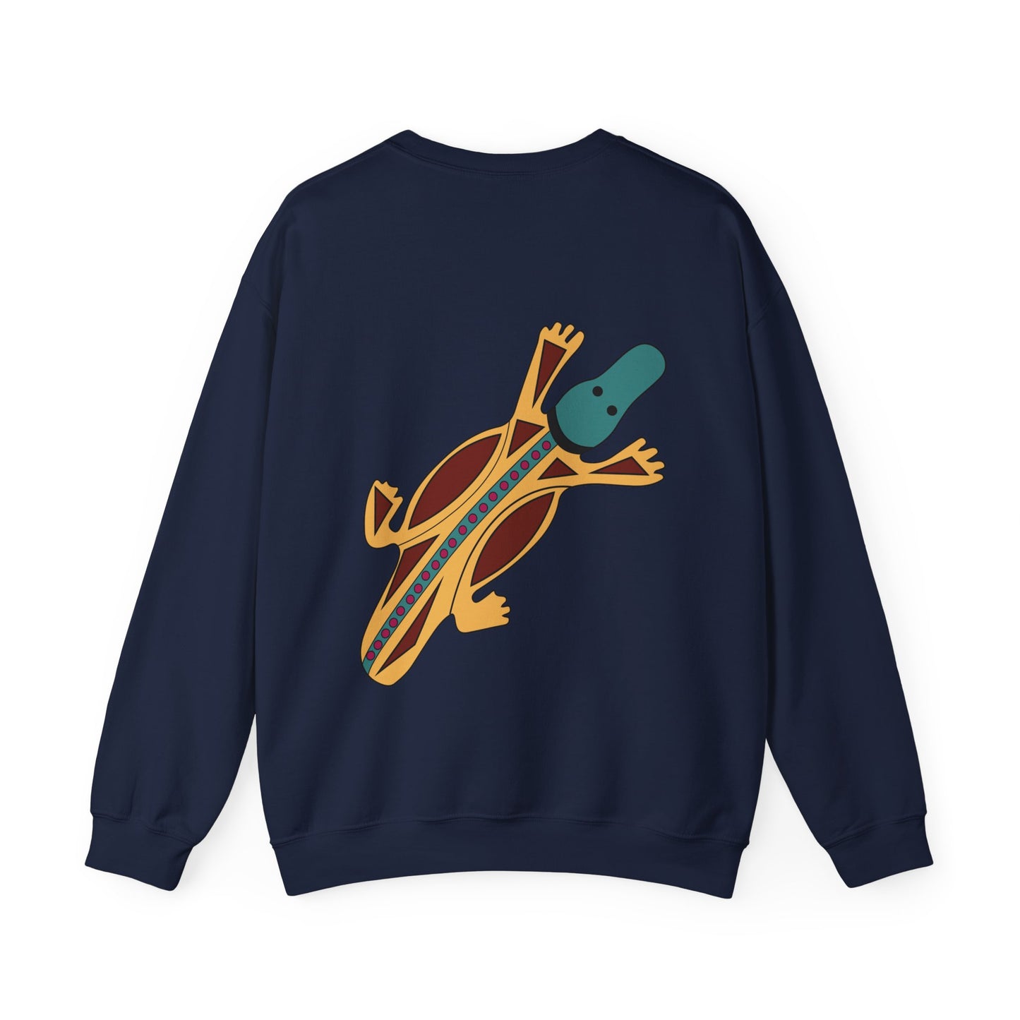 Platypus Dreaming Sweatshirt – Einzigartige Outback-Kunst