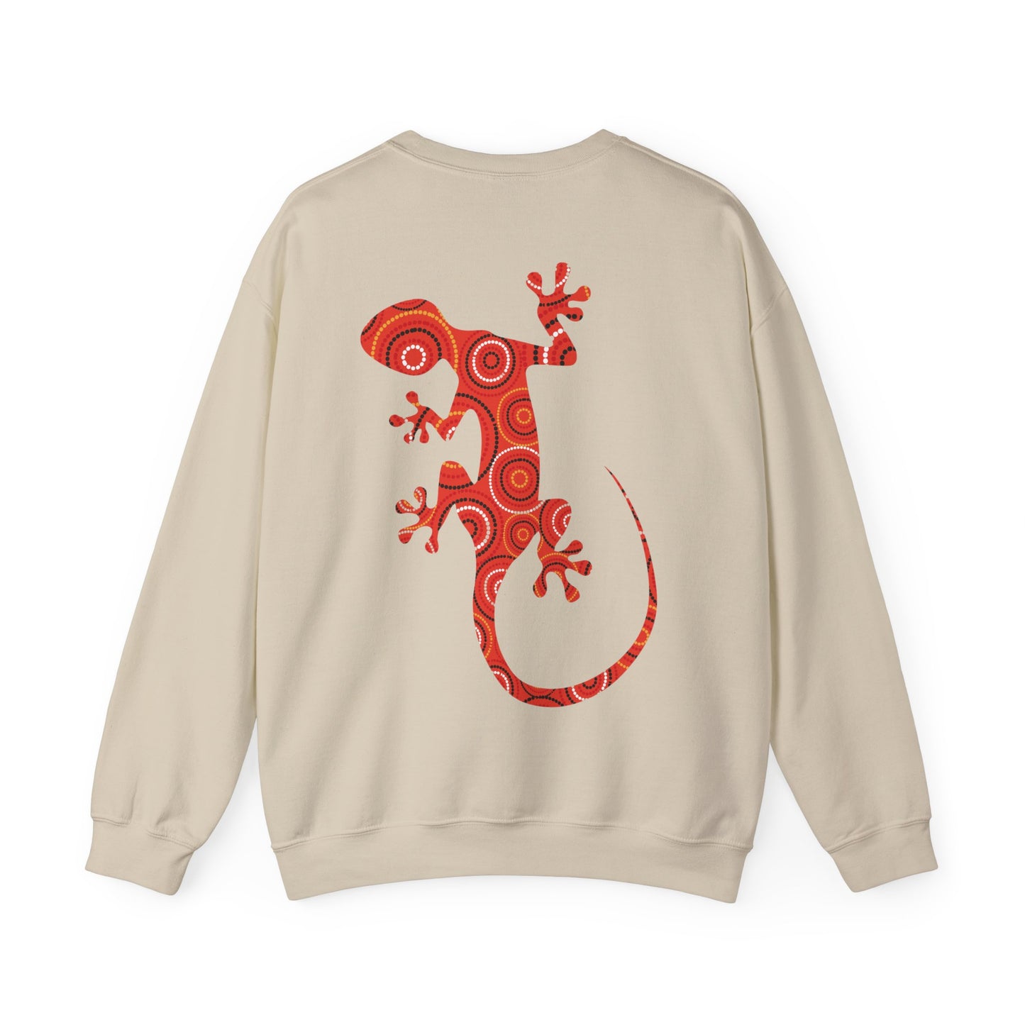 Gecko Tribal Sweatshirt – Energie und Eleganz