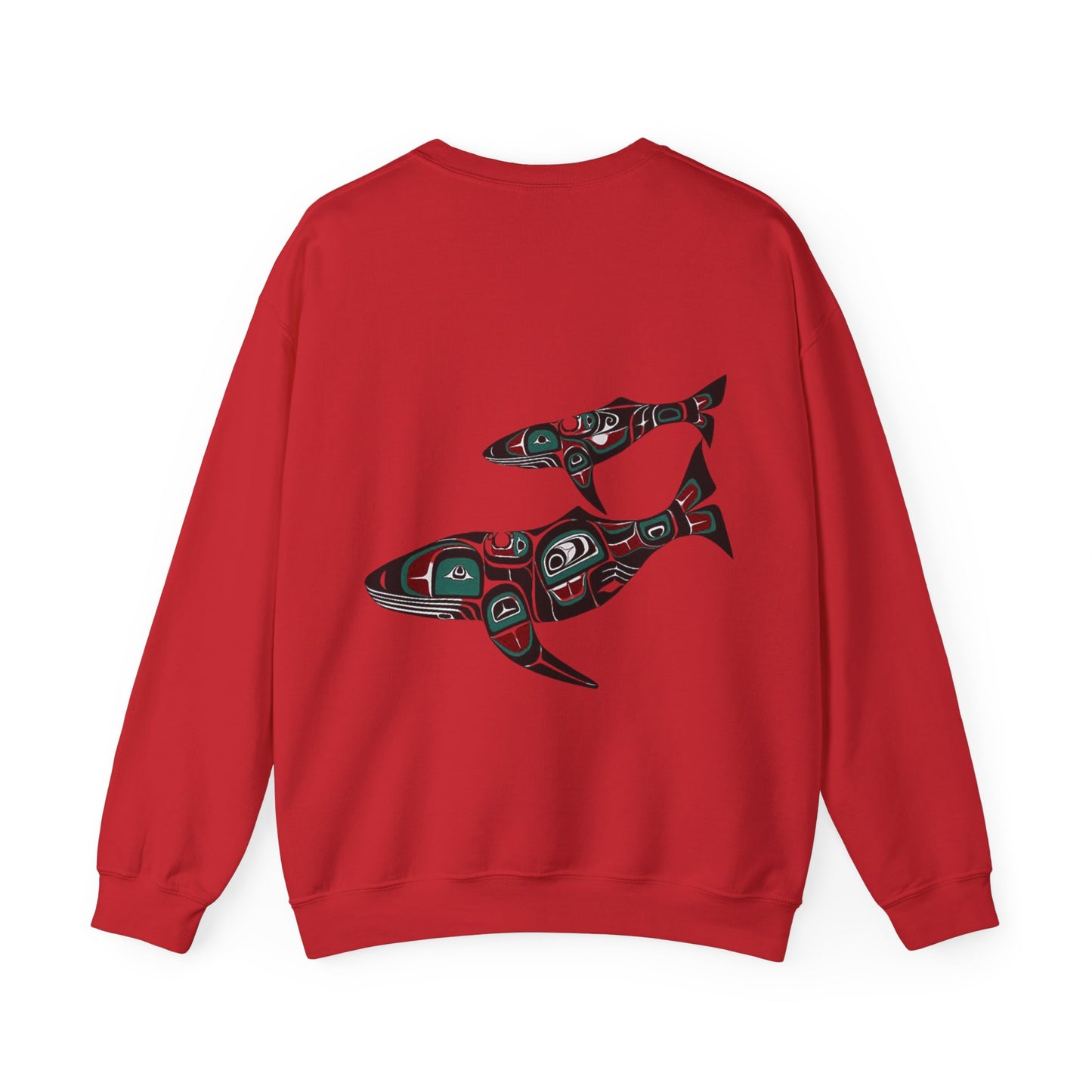 Tribal Whale Sweatshirt – Sebi’s Abenteuer Edition