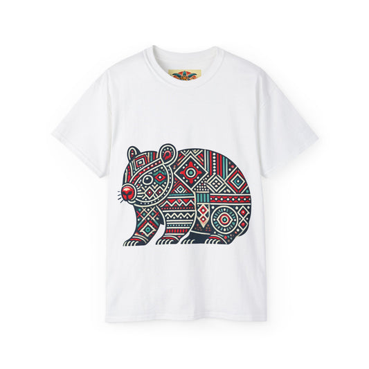 Tribal Wombat T-Shirt – Sebi’s Abenteuer Edition