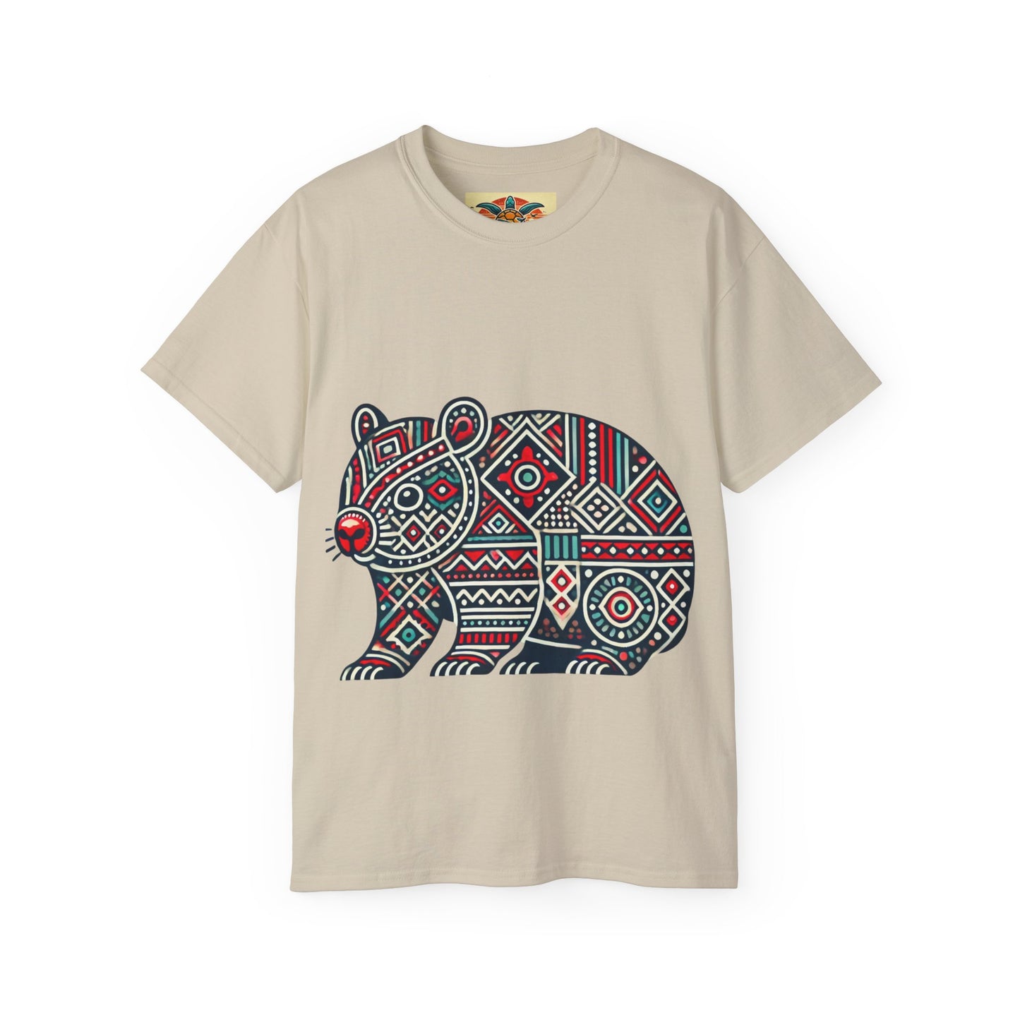 Tribal Wombat T-Shirt – Sebi’s Abenteuer Edition