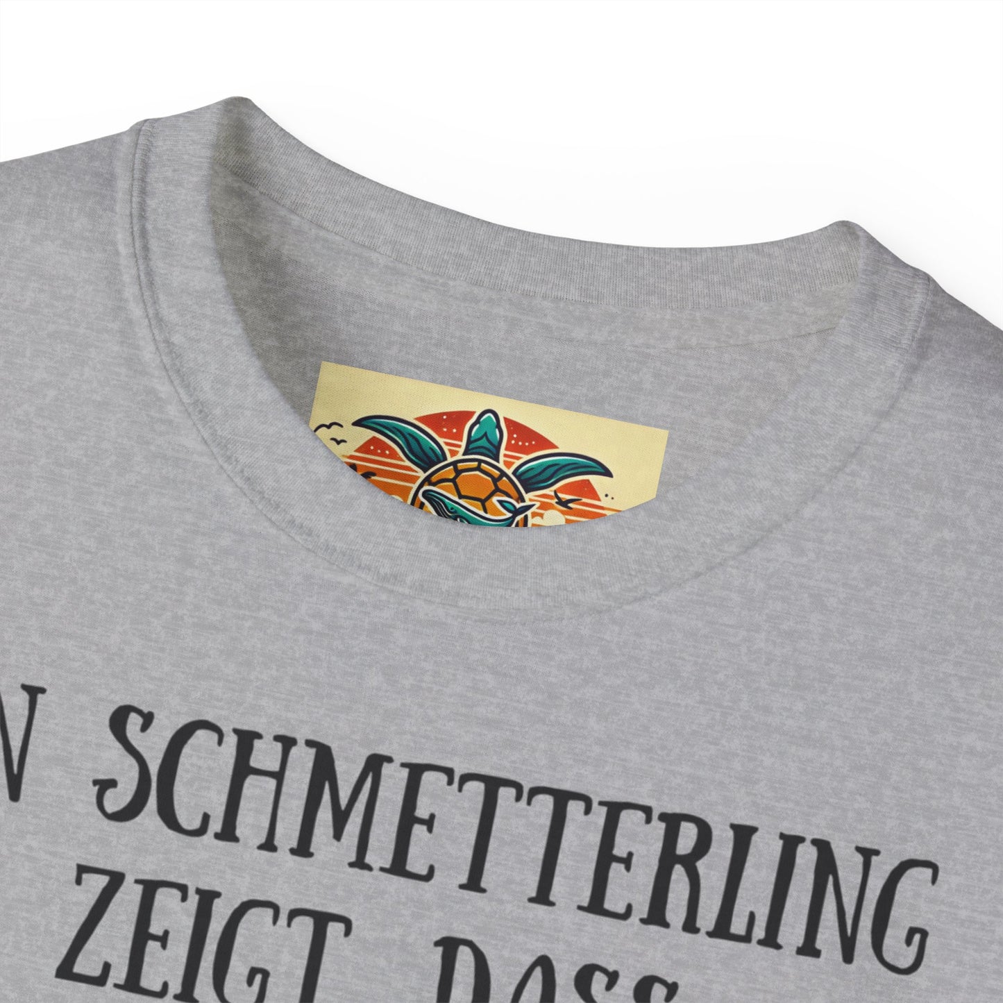 Schmetterlings-Shirt – Schönheit der Veränderung
