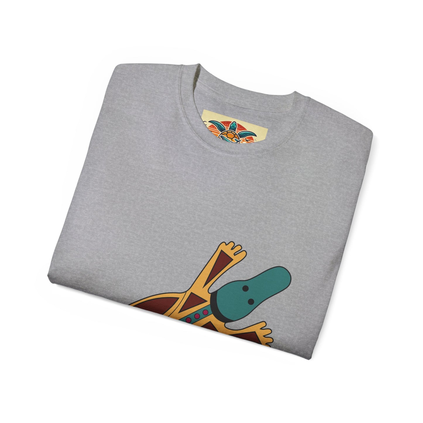 Tribal Platypus T-Shirt – Sebi’s Abenteuer Edition