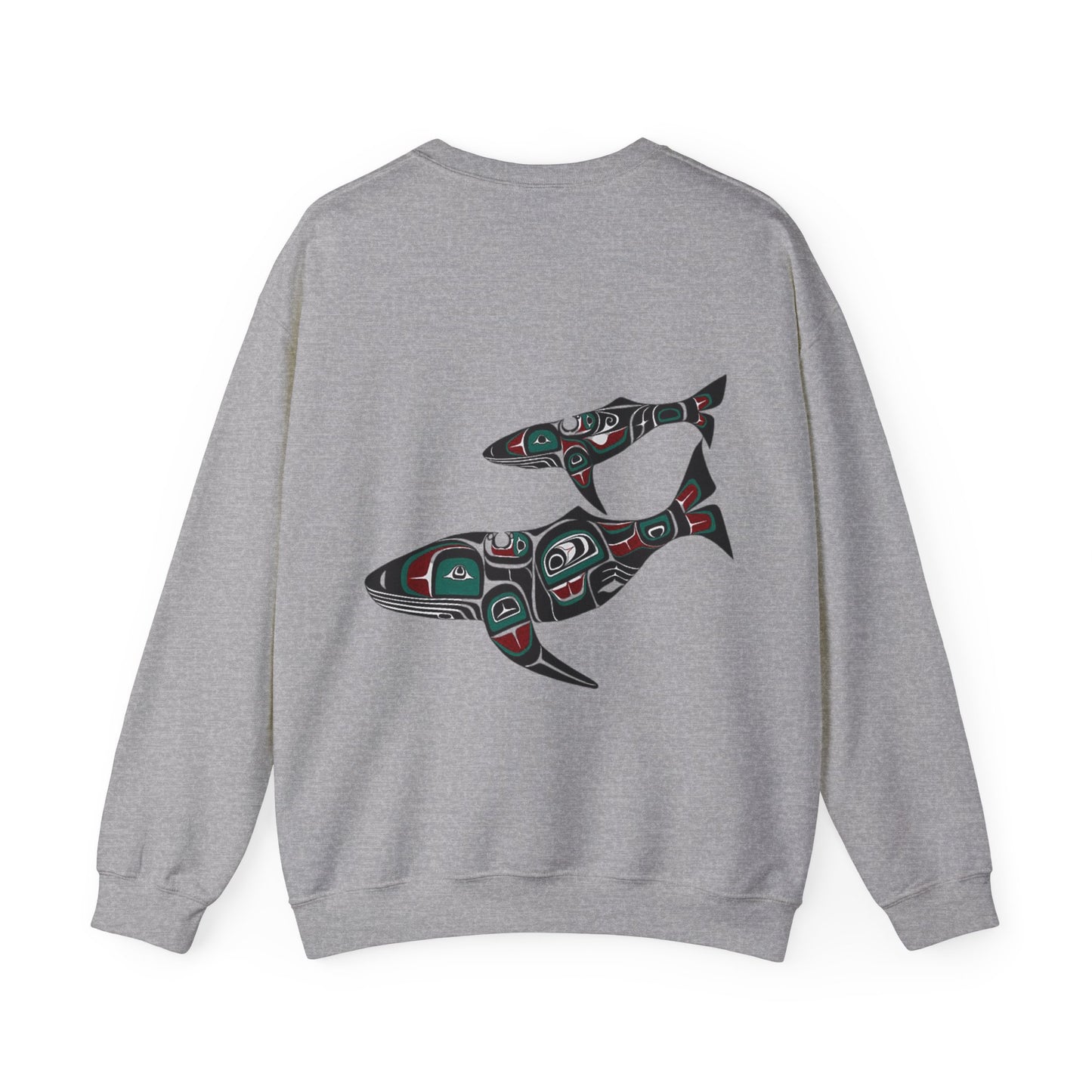 Tribal Whale Sweatshirt – Sebi’s Abenteuer Edition