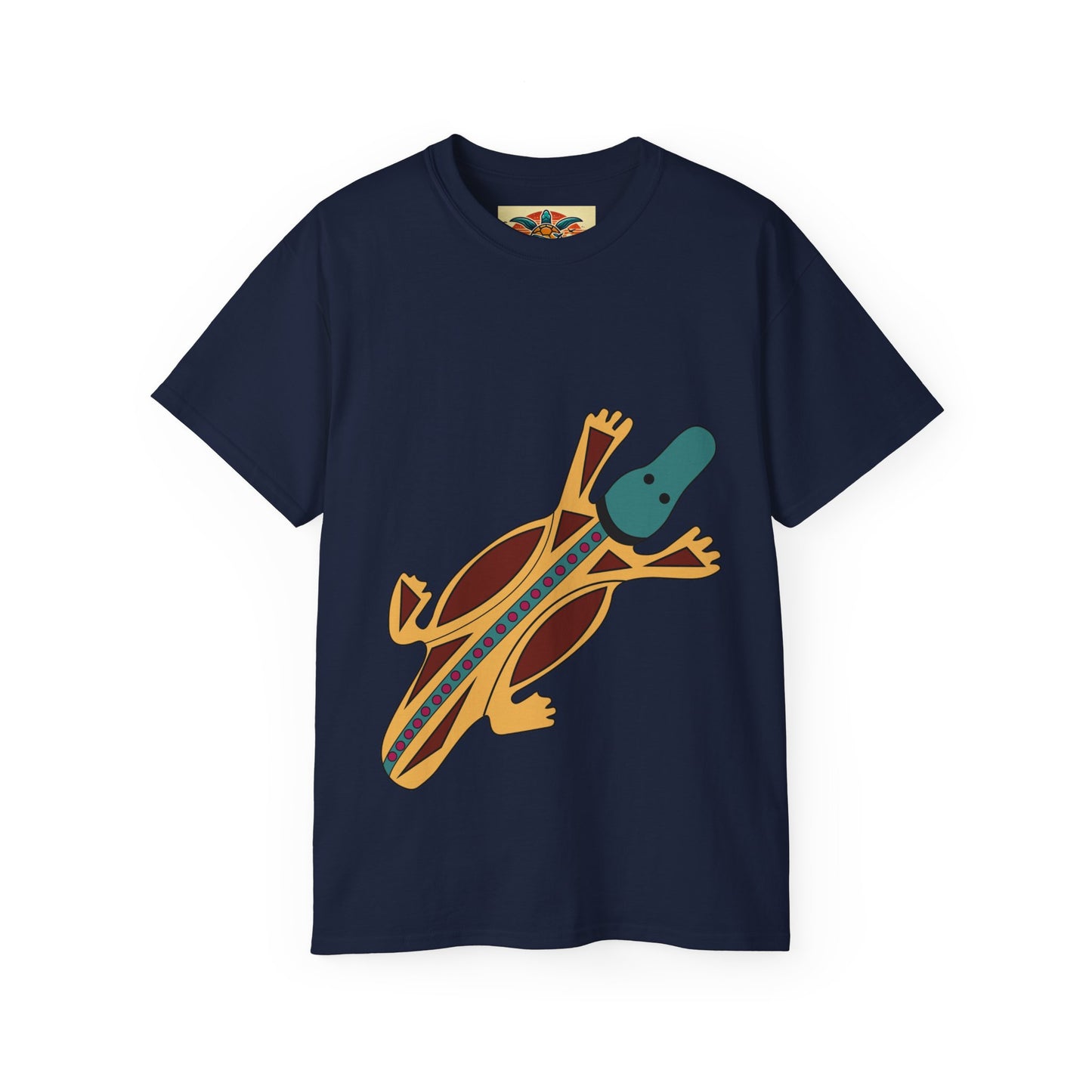 Tribal Platypus T-Shirt – Sebi’s Abenteuer Edition