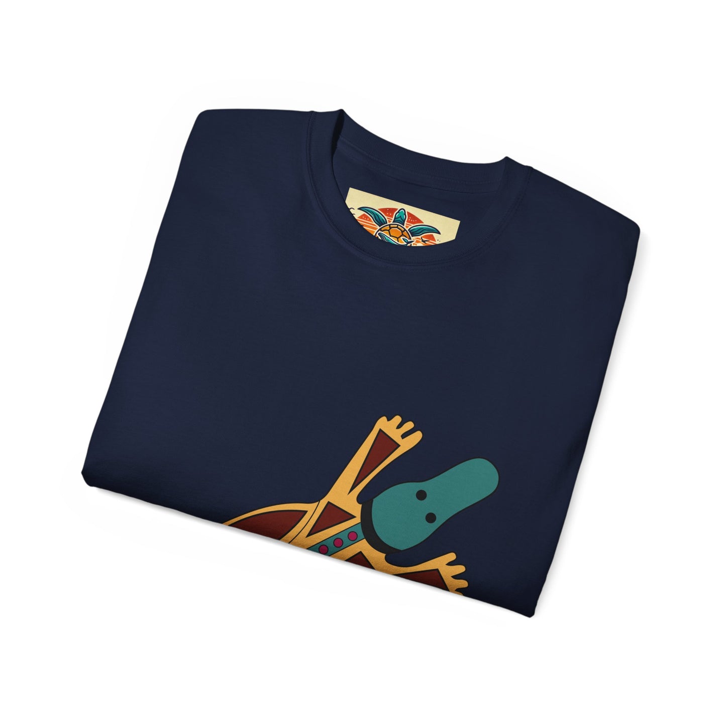 Tribal Platypus T-Shirt – Sebi’s Abenteuer Edition