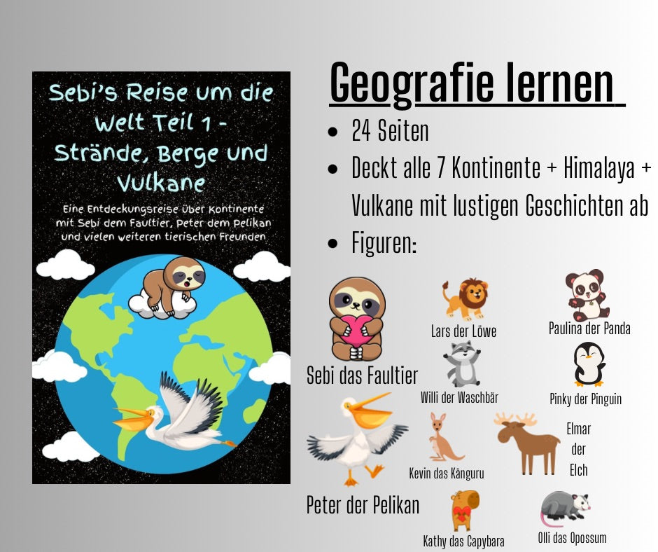 Sebi’s Reise um die Welt Teil 1 - Strände, Berge und Vulkane