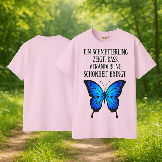Schmetterlings-Shirt – Schönheit der Veränderung