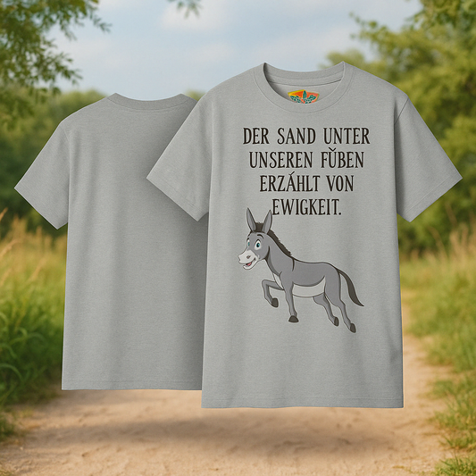 Ewigkeits-Shirt – Der Sand und die Zeit