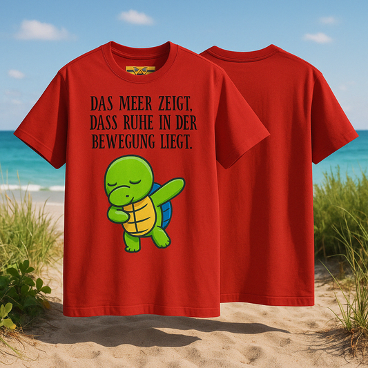 Meer-Ruhe T-Shirt – Die Weisheit der Schildkröte