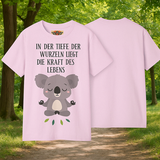 Koala-Ruhe – Kraft der Wurzeln T-Shirt