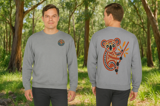 Koala Dream Sweatshirt – Australische Gelassenheit im Design