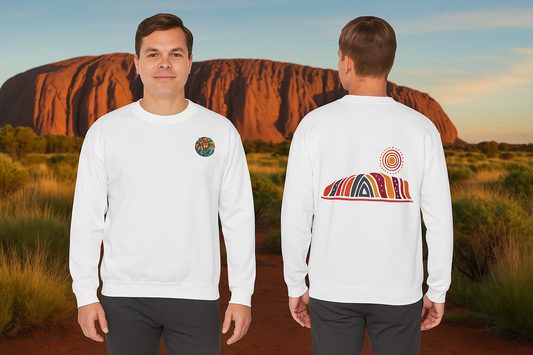 Uluru Sunrise Sweatshirt – Spirit von Australien