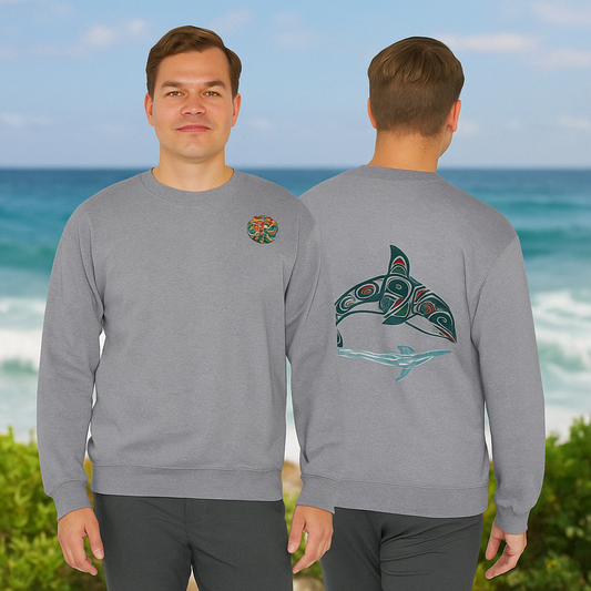 Tribal Dolphin Sweatshirt – Sebi’s Abenteuer Edition